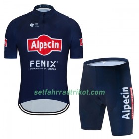 Fahrradbekleidung Radtrikot Kurzarm + Radhose Kurze 2020 Alpecin-Fenix N001